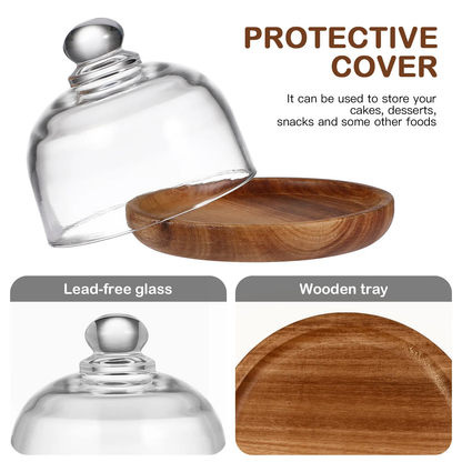 Mini Glass Cake Dome