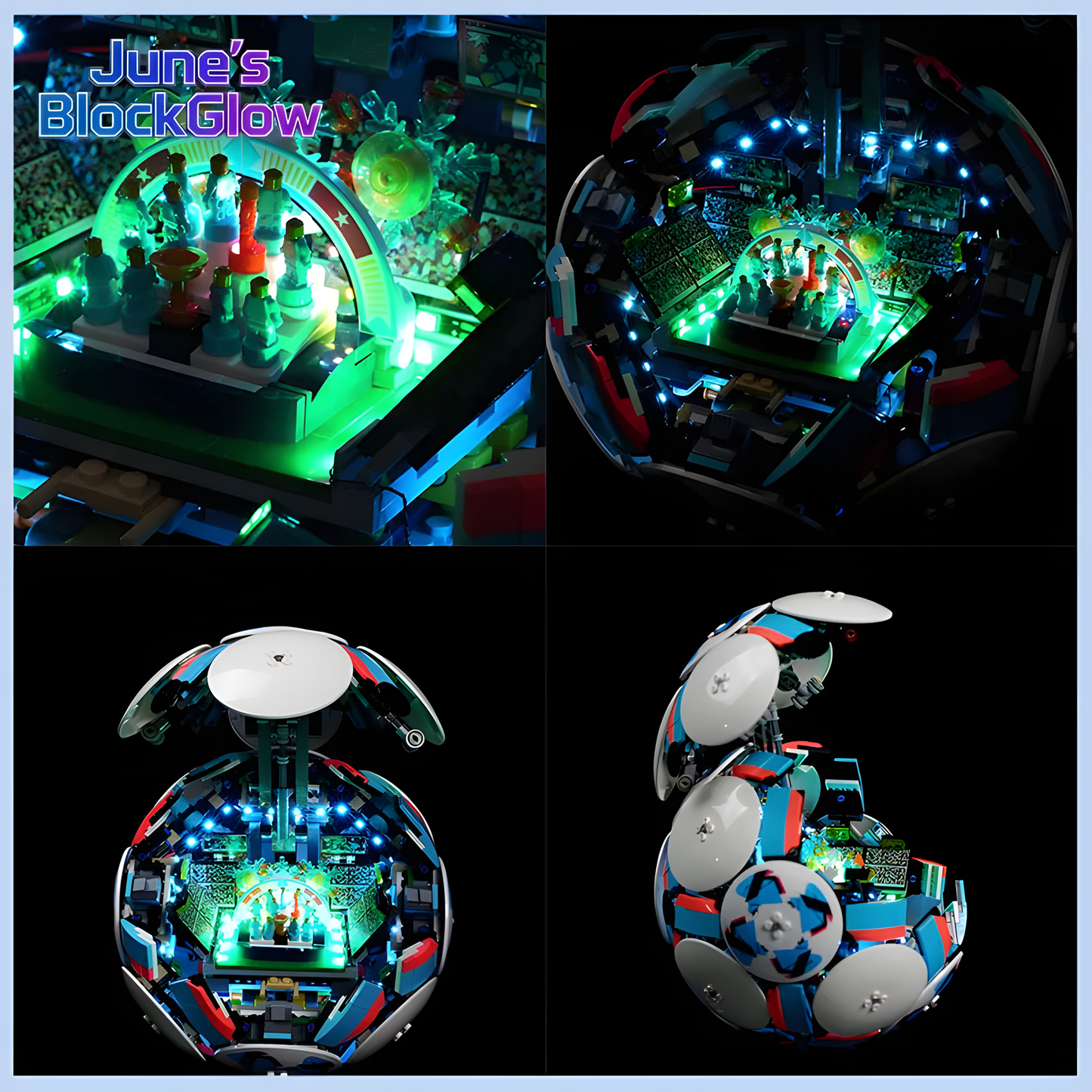 Light-Up Soccer Building Set