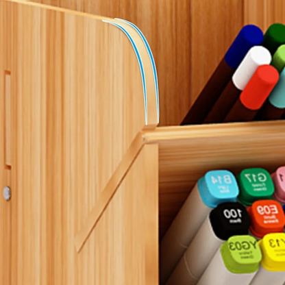 Wooden Multi-Compartment Desk Organizer