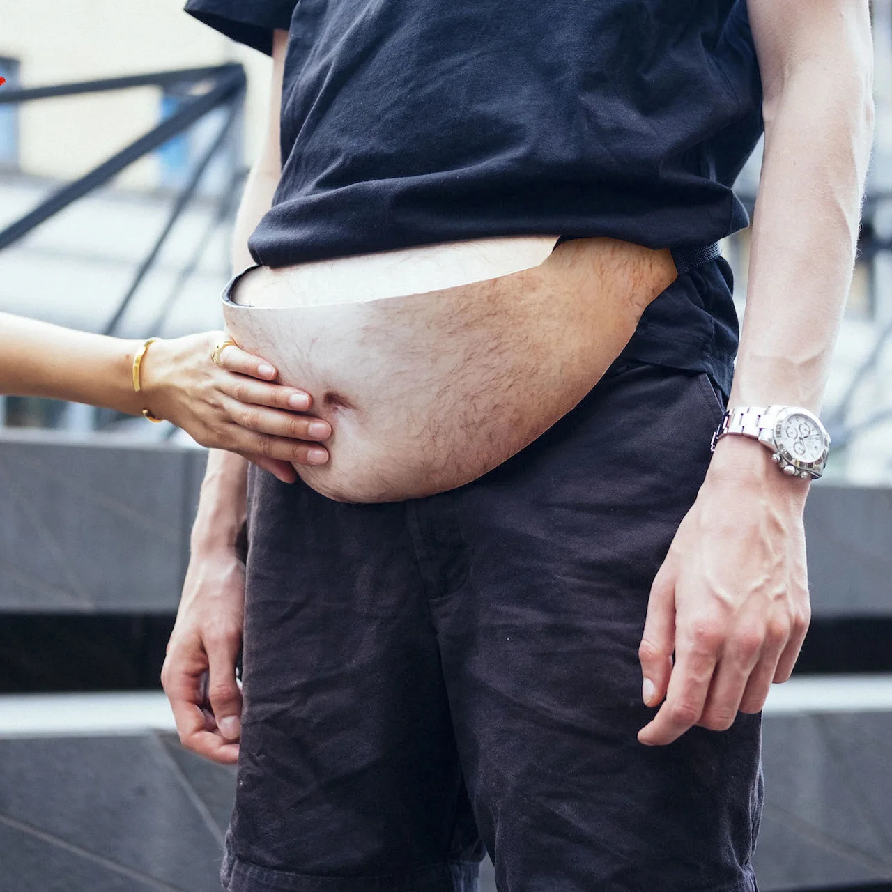 Funny Belly Waist Bag