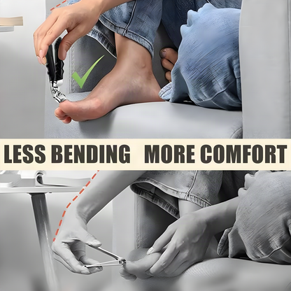 Angled Long-Handle Nail Clippers