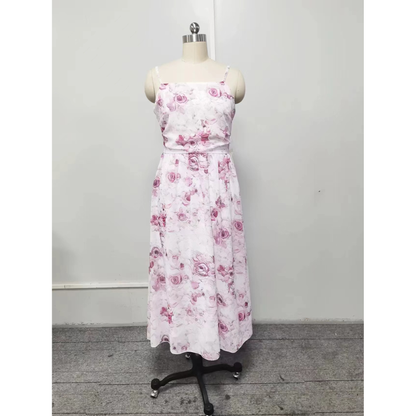 Off-Shoulder Chiffon Evening Dress