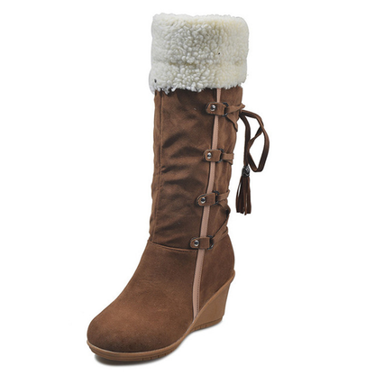 Women's Winter Wedge Boots