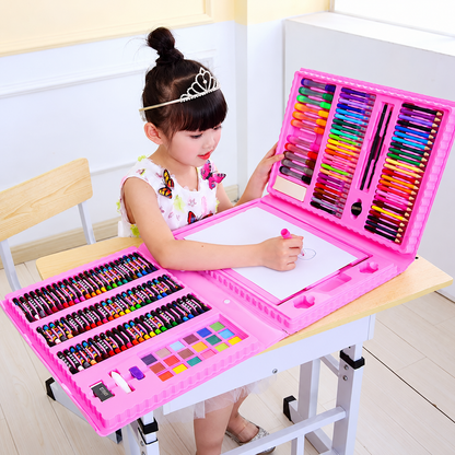 208-Piece Art Supply Case