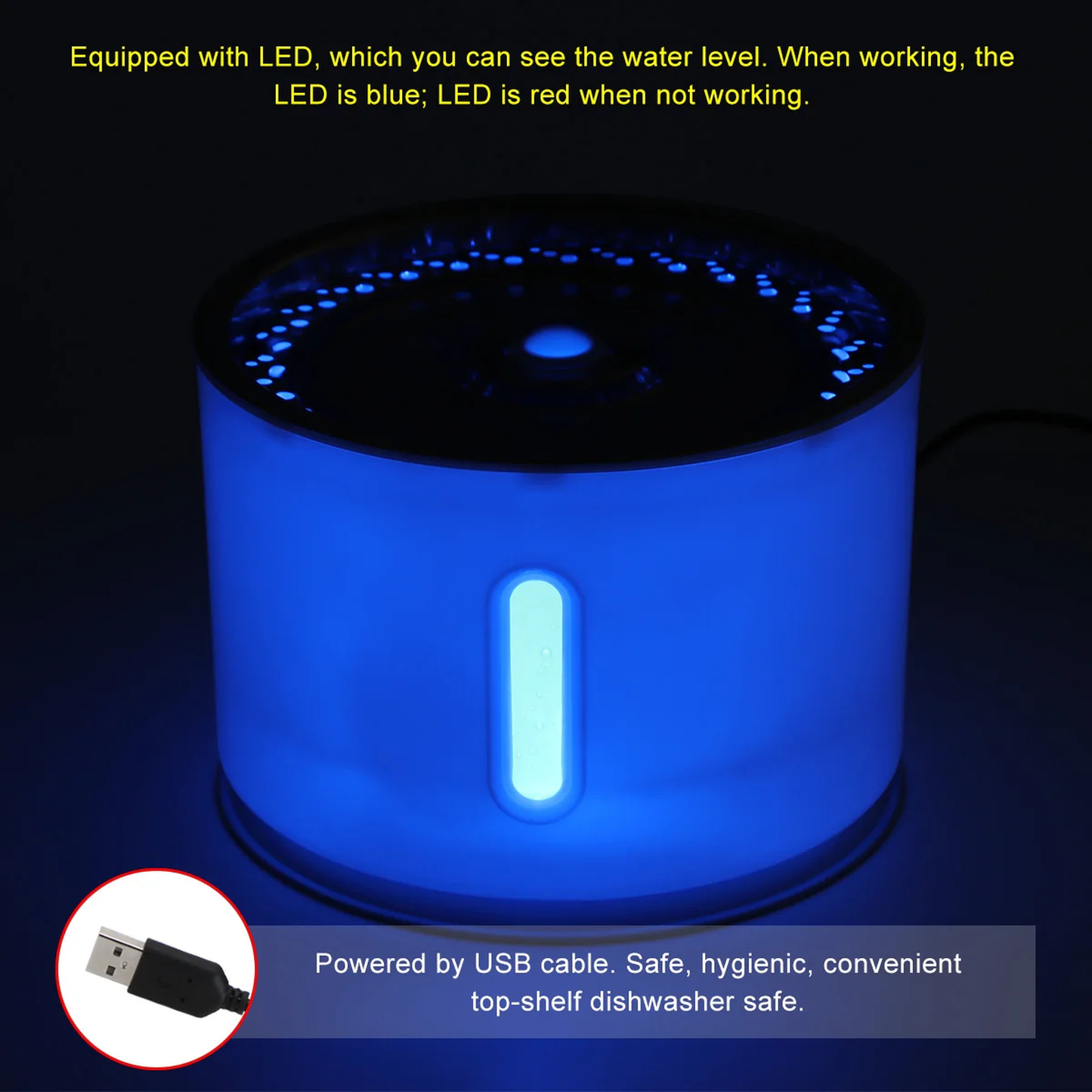 USB Pet Water Fountain