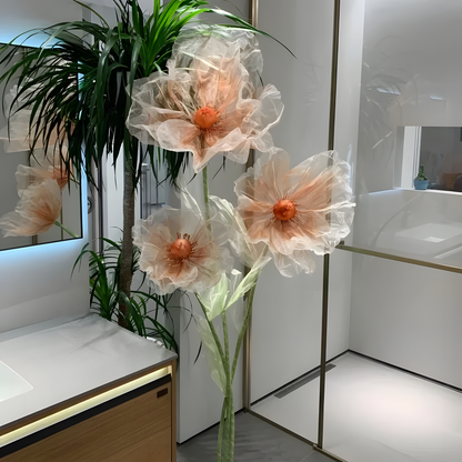 180 cm Poppy Flower Stand