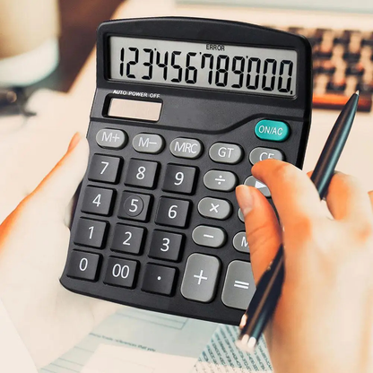 12-Digit Desktop Calculator