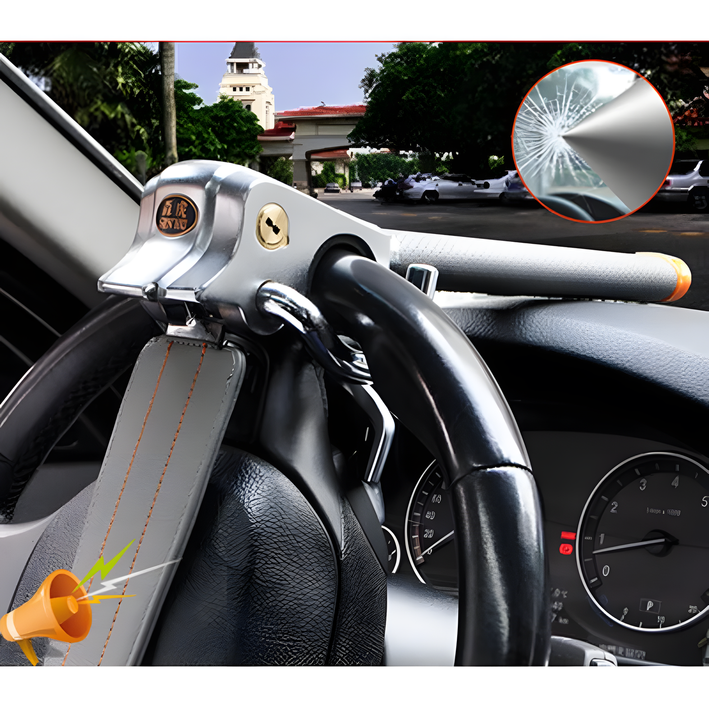 Steering Wheel Security Lock