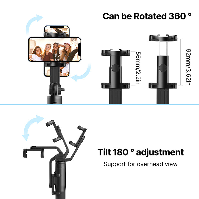 Multifunctional Selfie Stick & Tripod Stand