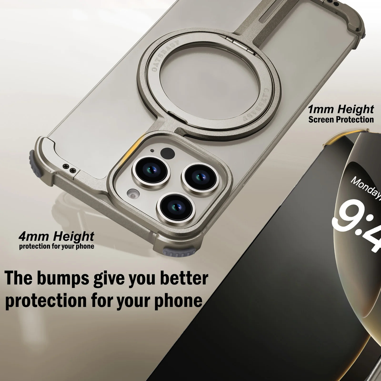 Metal Rotating Phone Case