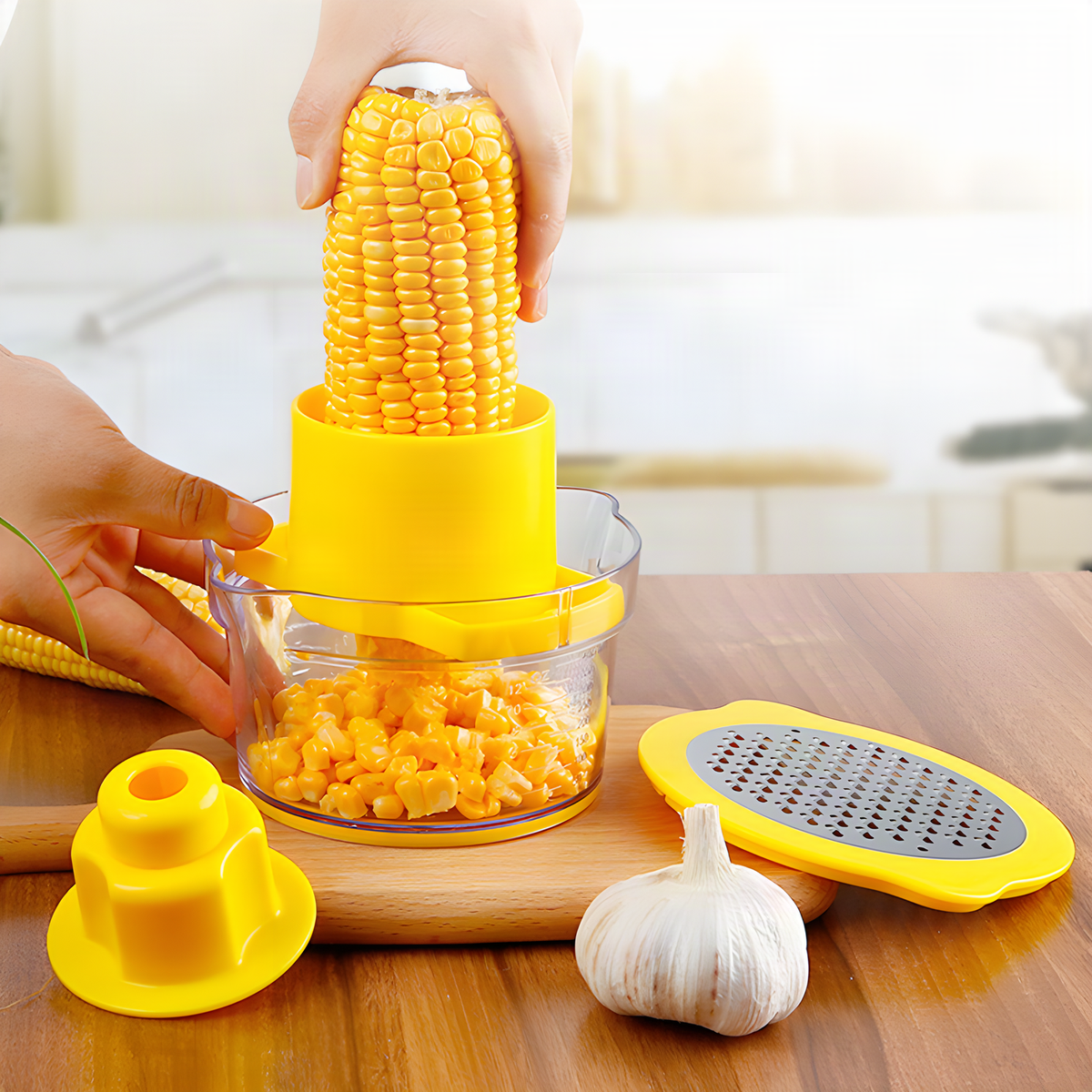 Two-in-One Corn Stripper