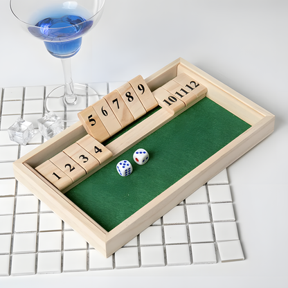 Wooden Number Drinking Game