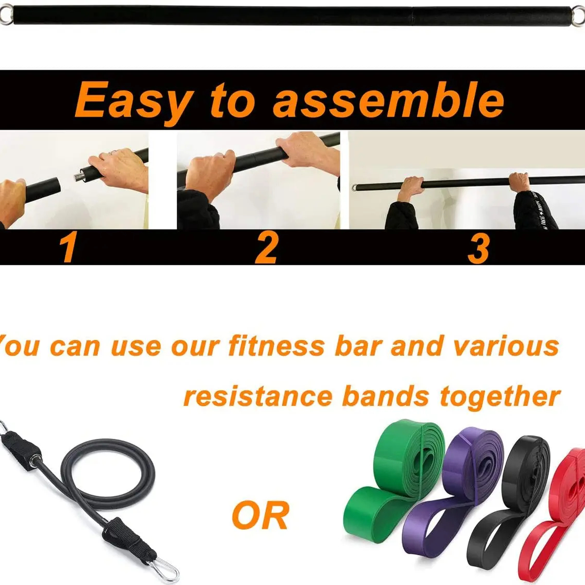 Eleven Piece Resistance Band Set