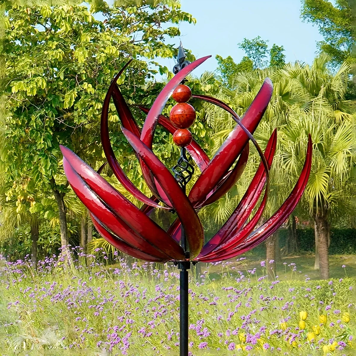 Metal Garden Wind Spinner