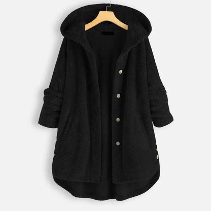 Hooded Fleece Cardigan