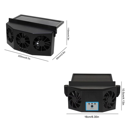 Dual-Color Car Exhaust Fan