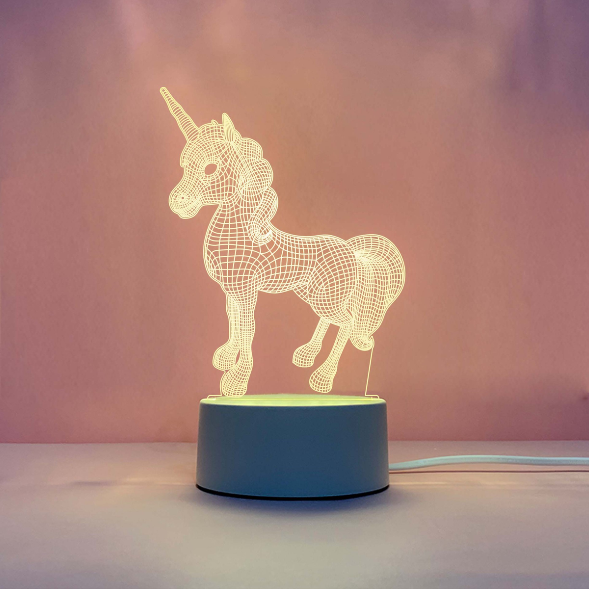 Engraved Acrylic LED Night Light
