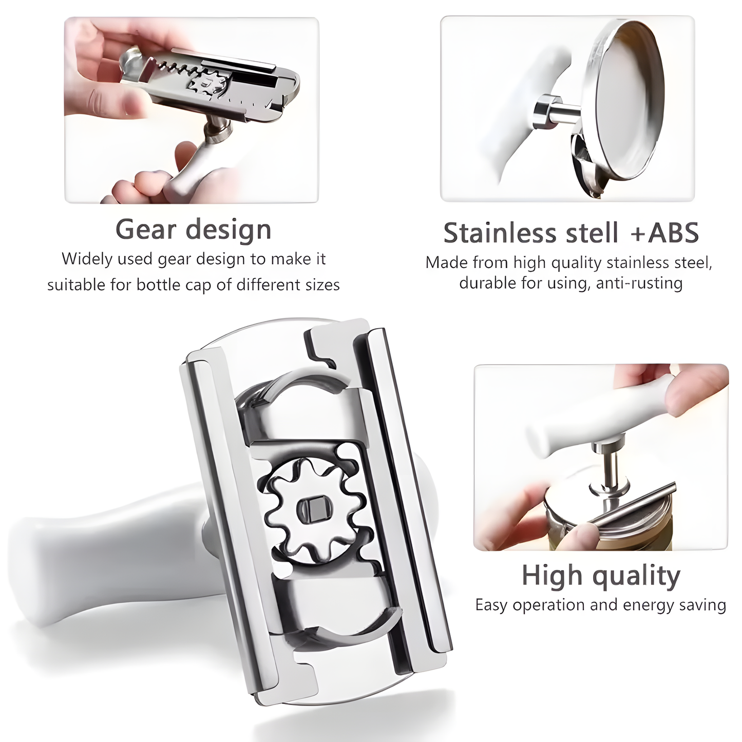 Rotary Jar and Bottle Opener