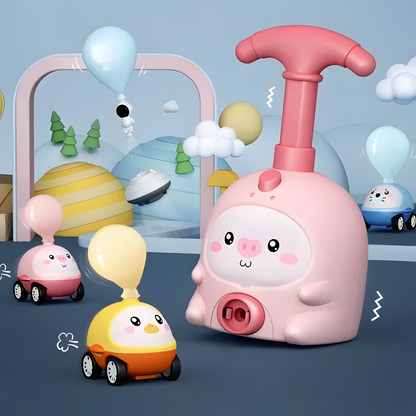 Balloon-Powered Car Toy