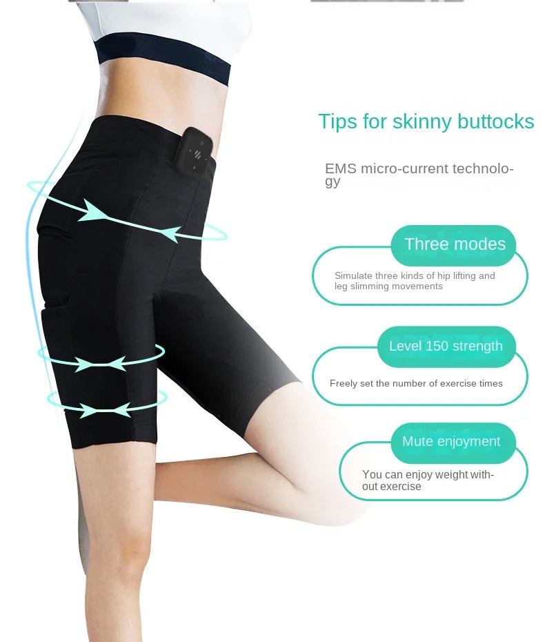 Bäckenbottentränare EMS-shorts