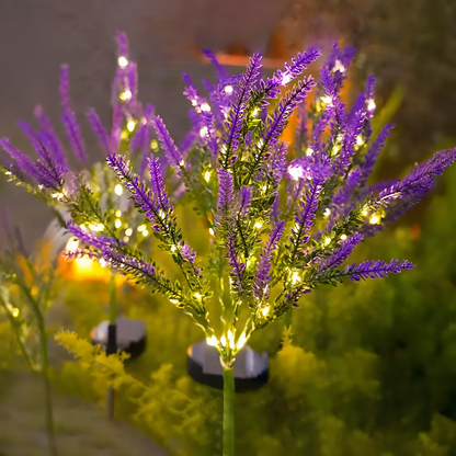 Solar Lavender Garden Light