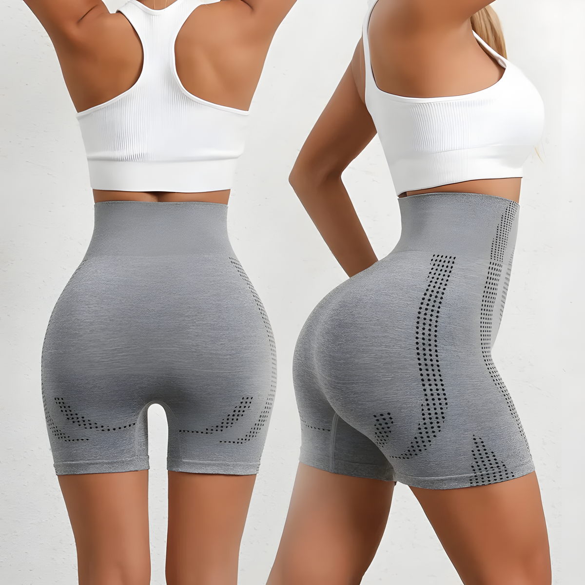 Seamless High Waist Yoga Shorts