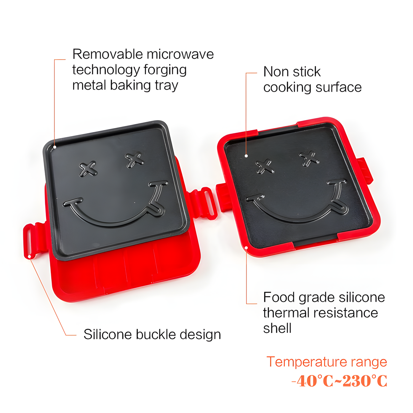 Microwave Sandwich Maker Tray