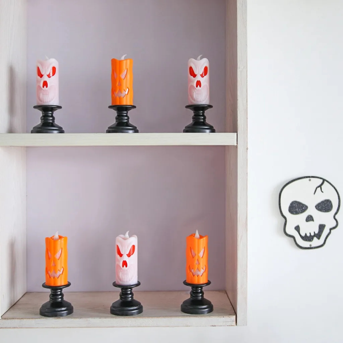 LED Halloween Candlestick