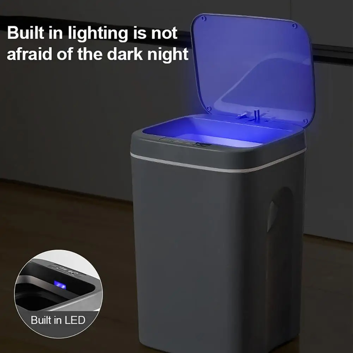 Motion-Sensor Waste Bin