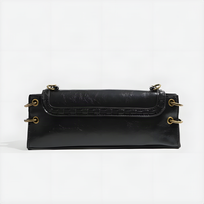 Lock Clasp Crossbody Bag