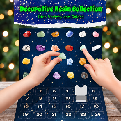 Christmas Decorative Stone Advent Calendar