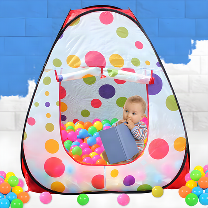 Polka Dot Pop-Up Play Tent