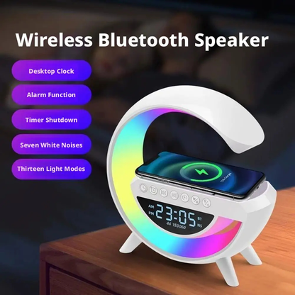 RGB Bluetooth Alarm Clock Speaker