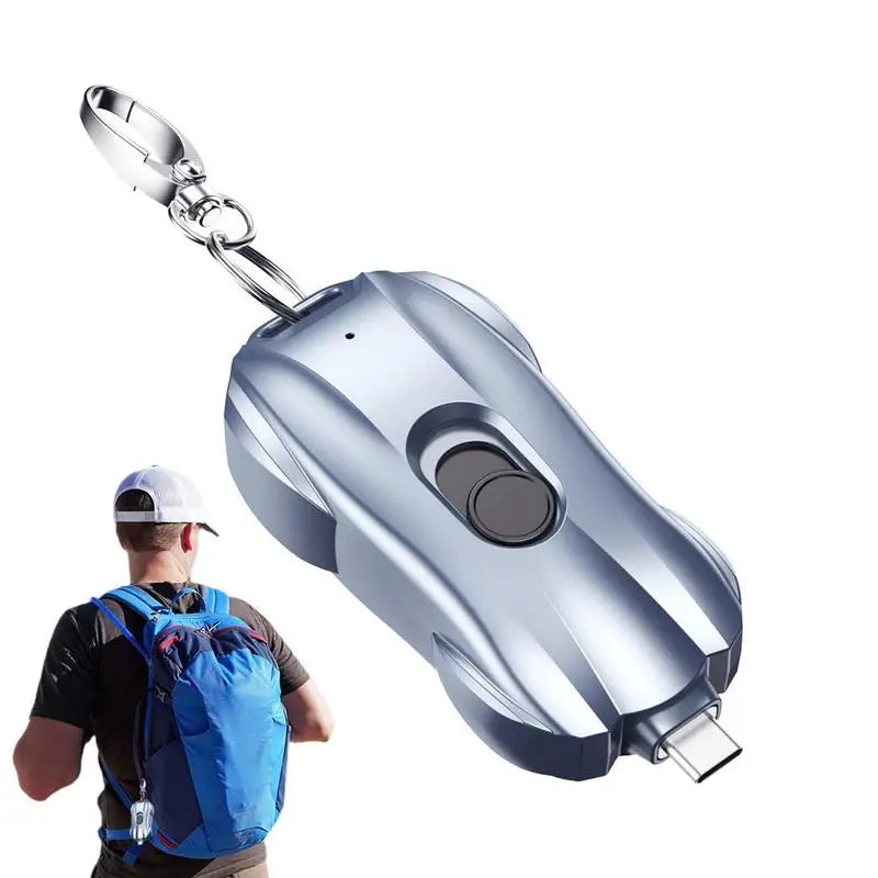 Nyckelringsbärbar nödtelefonladdare Powerbank