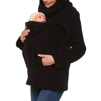 Kangaroo Pocket Maternity Hoodie