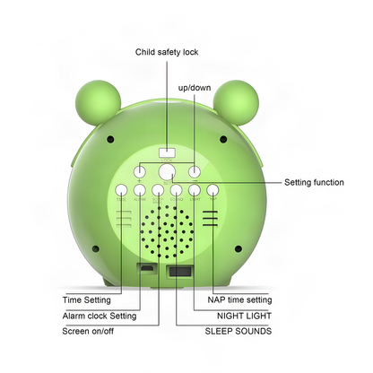 Frog Sleep Training Alarm Clock
