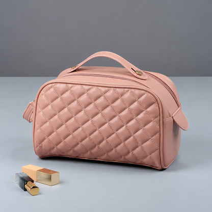 Quilted Toiletry Bag