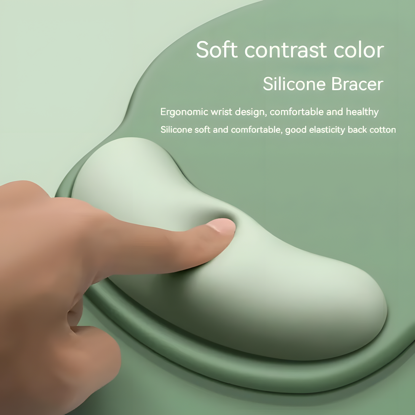 Gradient Mouse Pad Wrist Rest