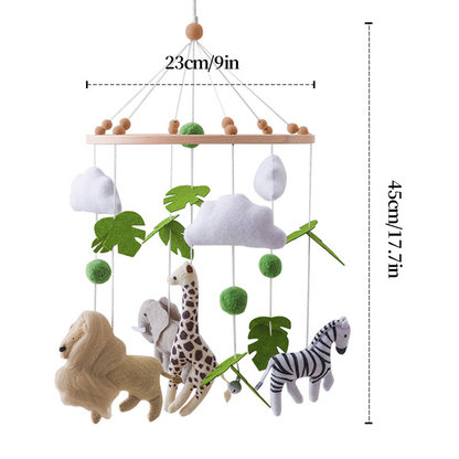 Felt Animal Crib Mobile