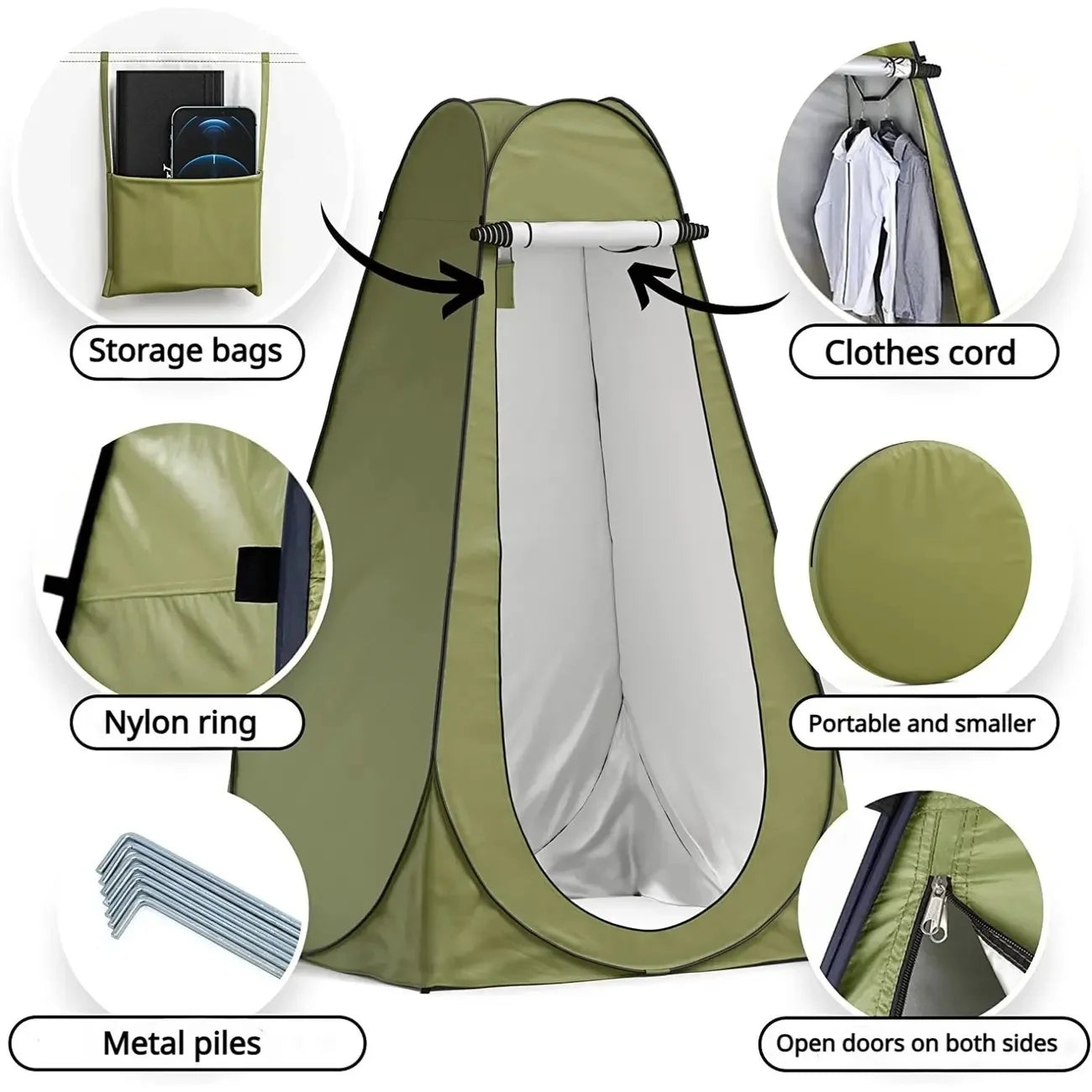 Pop-Up Privacy Tent