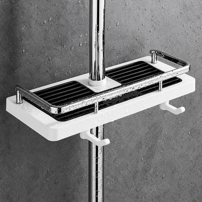Shower Rail Storage Tray