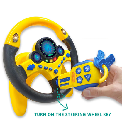 Kids Musical Steering Wheel Toy