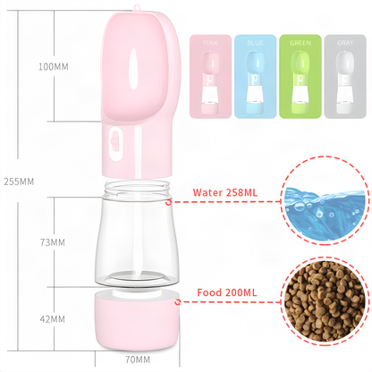 Portable Dog Food and Water Cup
