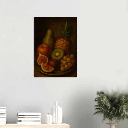 Frukter – Classic Still Life Fruit Art Print in Rich, Warm Tones