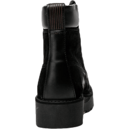 Casey Mid lace boot Black