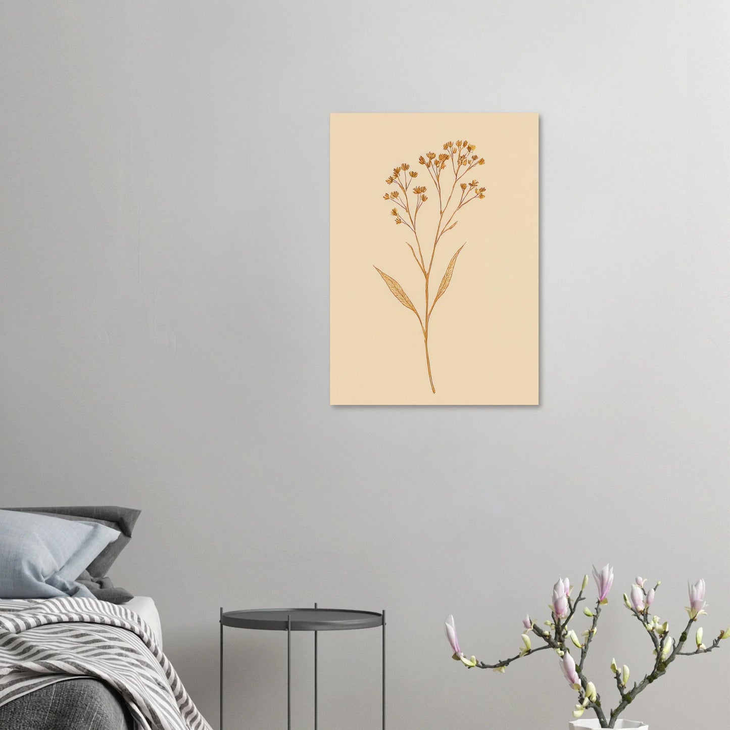 Frukter – Elegant Botanical Line Art Print on Premium Halvblankt Paper