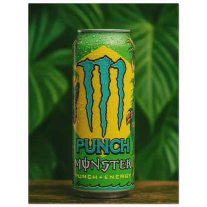 Monster RIO PUNCH Poster - Choose Your Perfect Size