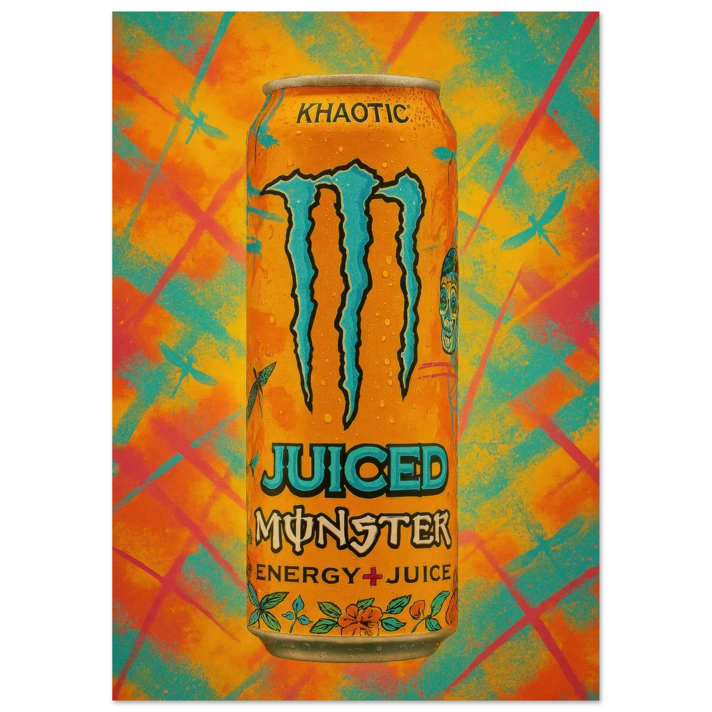 Monster KHAOTIC Poster - Choose Your Perfect Size