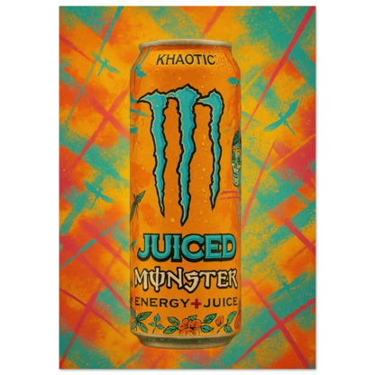 Monster KHAOTIC Poster - Choose Your Perfect Size