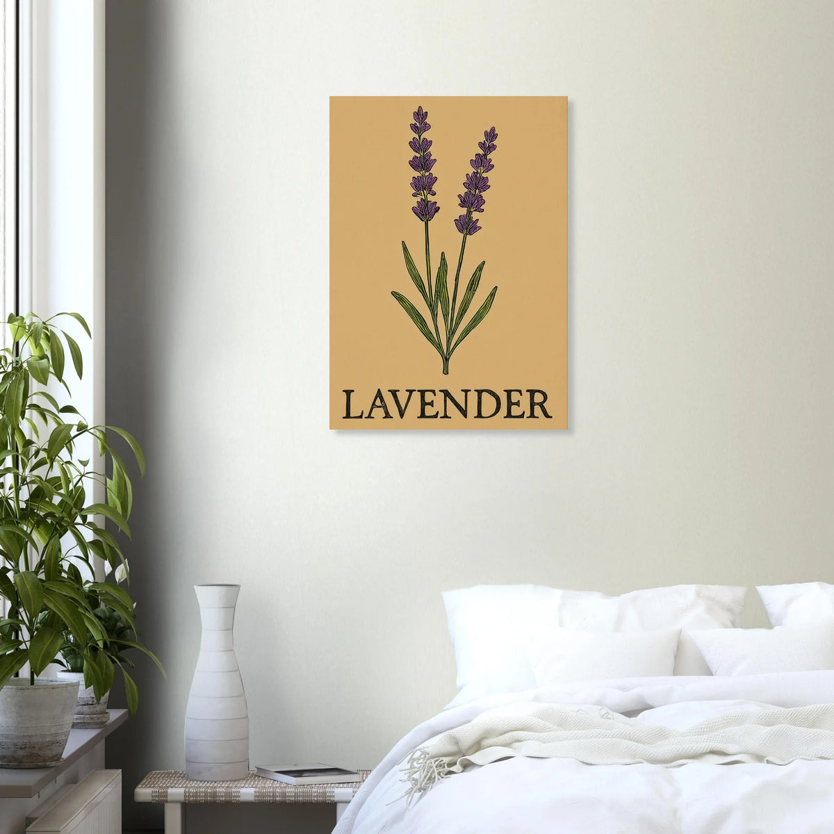 Frukter Lavendel Botanisk Illustration Affisch - Ljus & Livfull Väggkonst i Olika Storlekar
